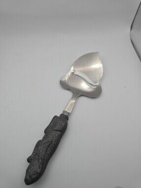 VTG Arthur Court Stainless Steel Easter Rabbit Bunny Cheese Plane Slice Server
